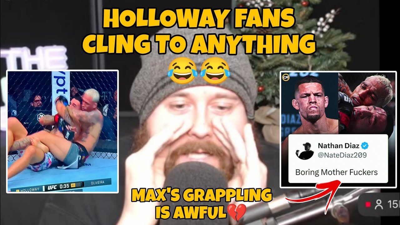 MMA guru roasts Max Holloway fans for coping after 5-0 mauling Vs Oliveira 