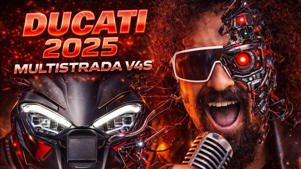 Ducati Multistrada Multistrada V4S 2025 года. Первая поездка!