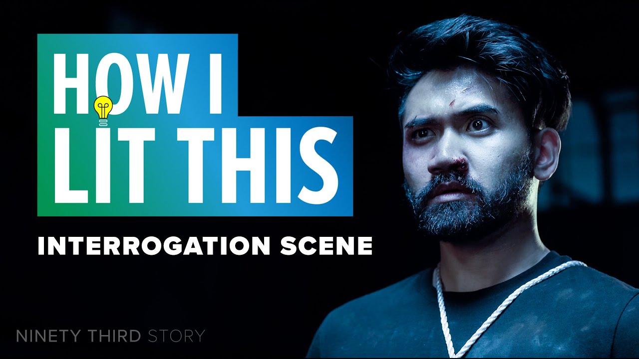 How I Lit This INTERROGATION SCENE!