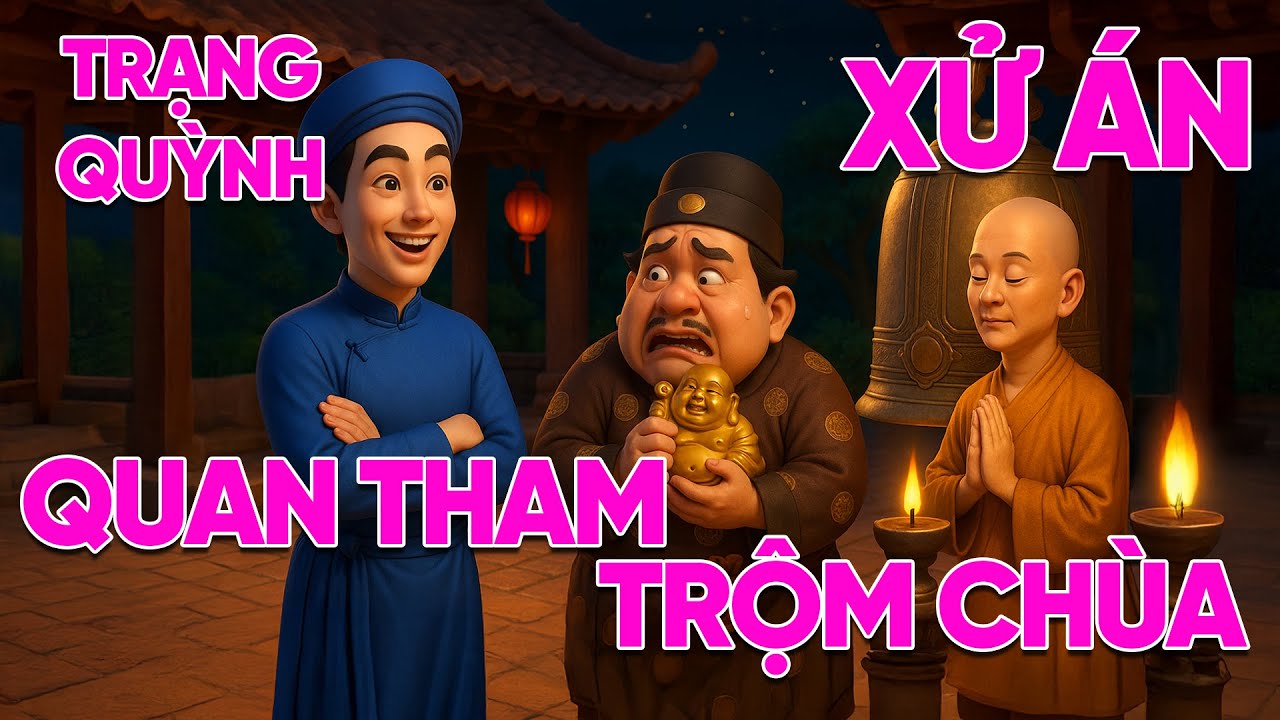 Trạng Quỳnh Xử &Aacute;n - Quan Tham Trộm Ch&ugrave;a | Truyện Audio hay nhất
