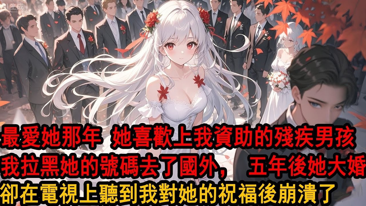 7最愛她的那一年，她喜歡上了我資助的殘疾男孩。我拉黑了她的聯繫方式，去了國外。五年後回國，媒體採訪我，問：「聽說柳總即將訂婚了，您知道嗎？」我搖頭，「不熟。祝她新婚快樂。」