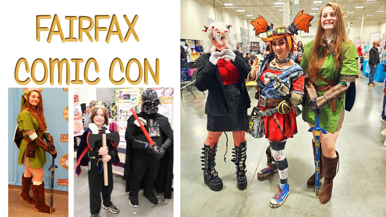 Fairfax Comic Con 🌞2023- Dulles Expo Virginia Cosplay👈
