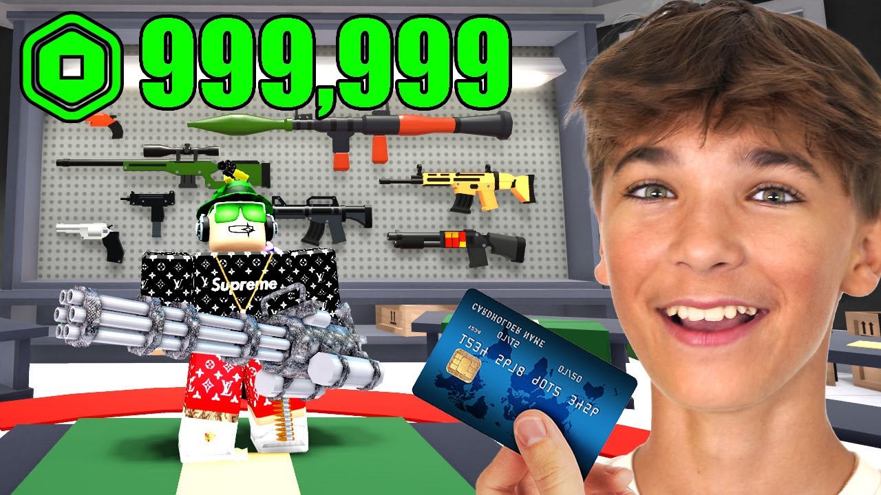 Spending $999,999 On All The Guns In Roblox Rivals and Revealing My Best Secret Loadout