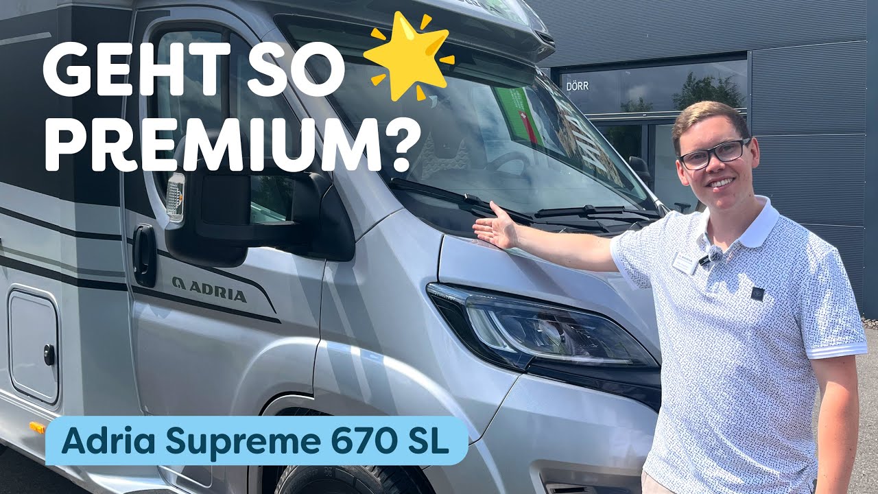 Adria Premium-Reisemobil: Luxus, Komfort & clevere Features im Check!