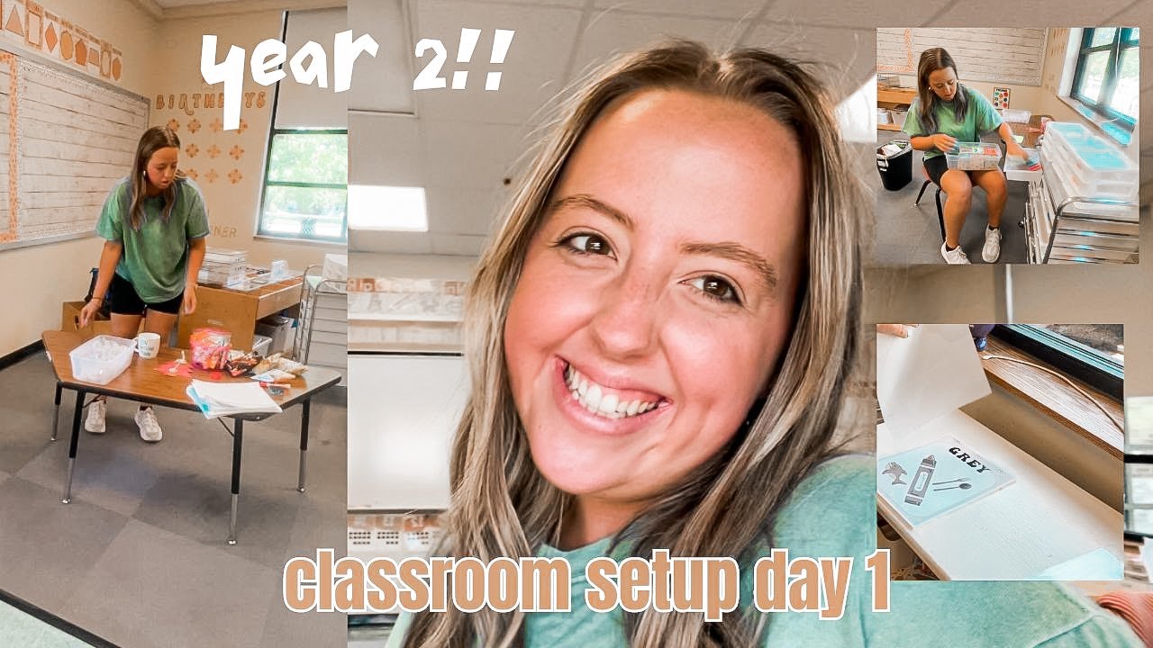classroom setup part 1 // second year teacher