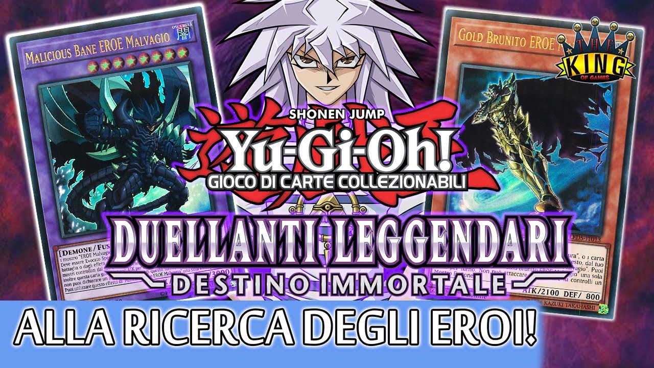 ALLA RICERCA DEGLI EROI MALVAGI IN Yu-Gi-Oh! DUELLANTI LEGGENDARI DESTINO IMMORTALE! BOX OPENING