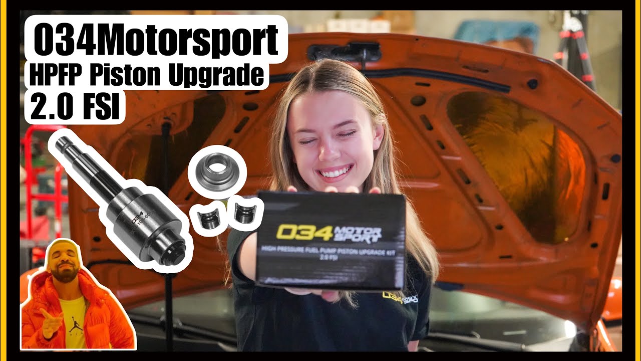 034Motorsport HPFP Piston Upgrade Kit || Install Video || 2.0FSI