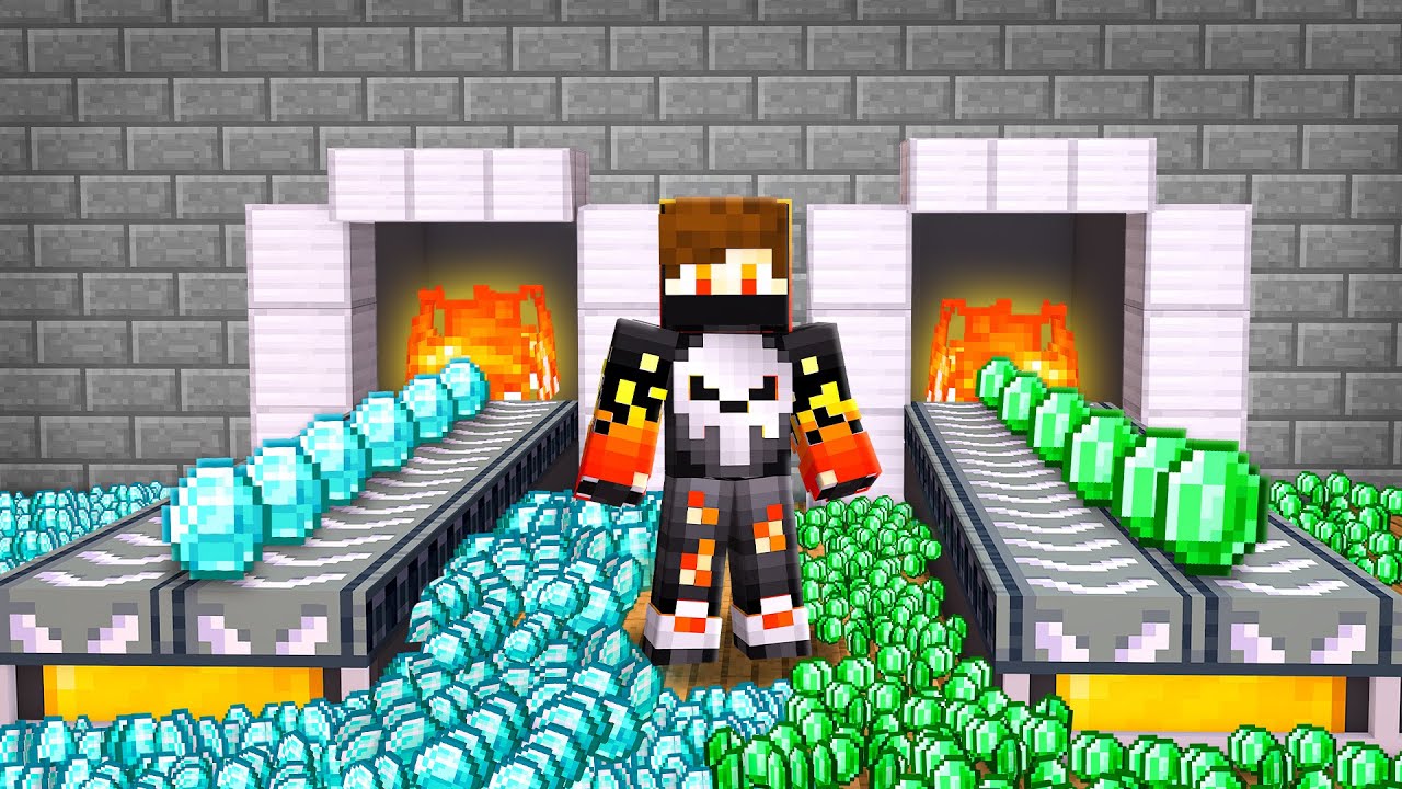I OPENED ORES MINING FACTORY IN THIS SMP !!!