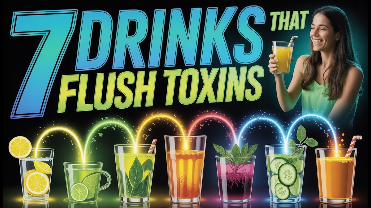 7 Drinks That Flush Toxins and Boost Energy Naturally