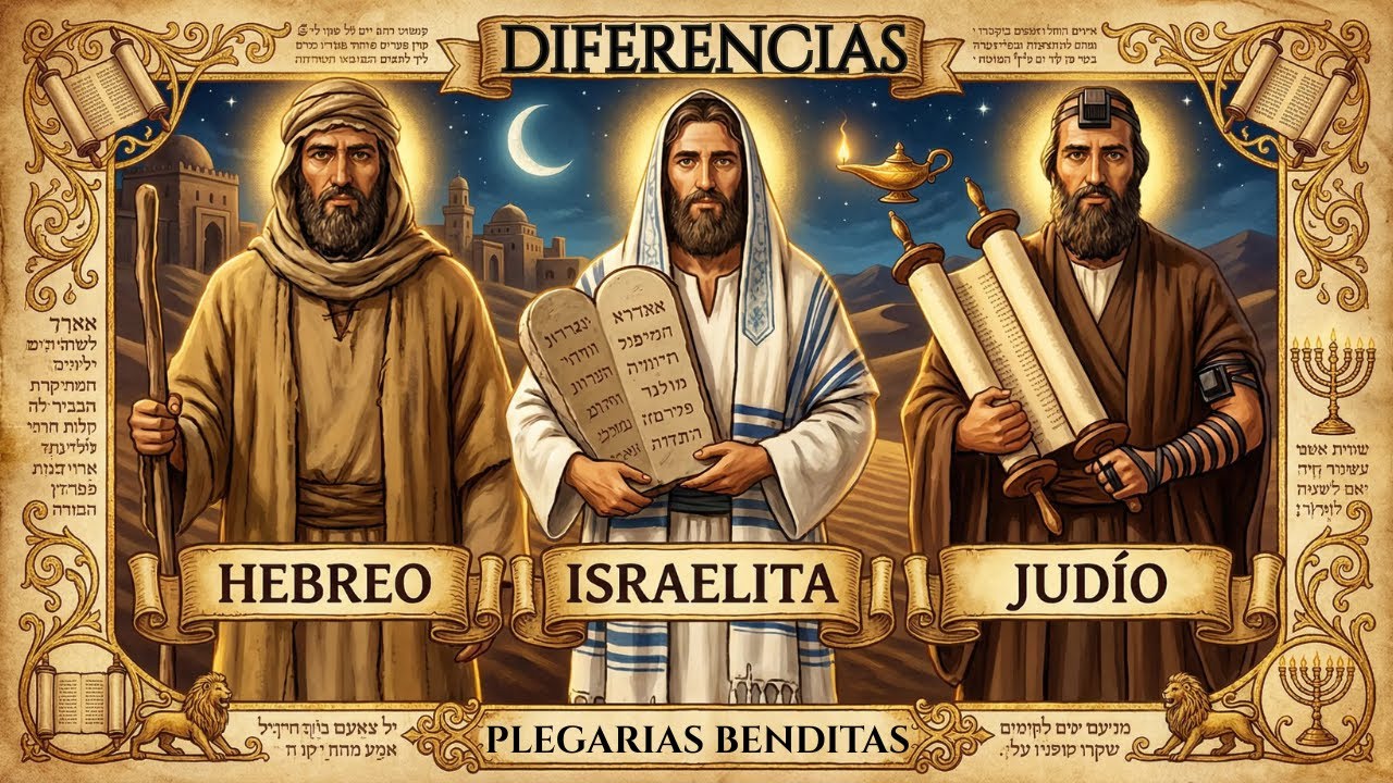 Cual es la Diferencia entre Hebreos, Judíos e Israelitas ? - Biblia Explicada