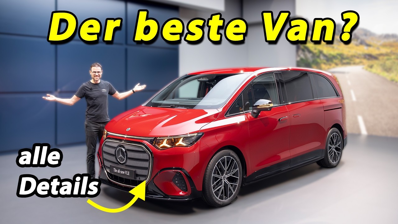 Die neue Mercedes V-Klasse ist nun der Mercedes VLE! 😮 (Exclusive, AMG-Line, Basis 2027)