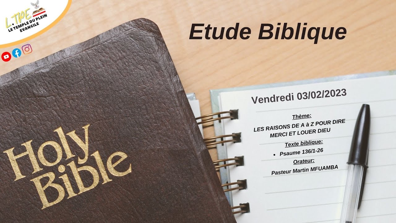 MON V&Ecirc;TEMENT DE GLOIRE | Etude Biblique | Yves MAYELE