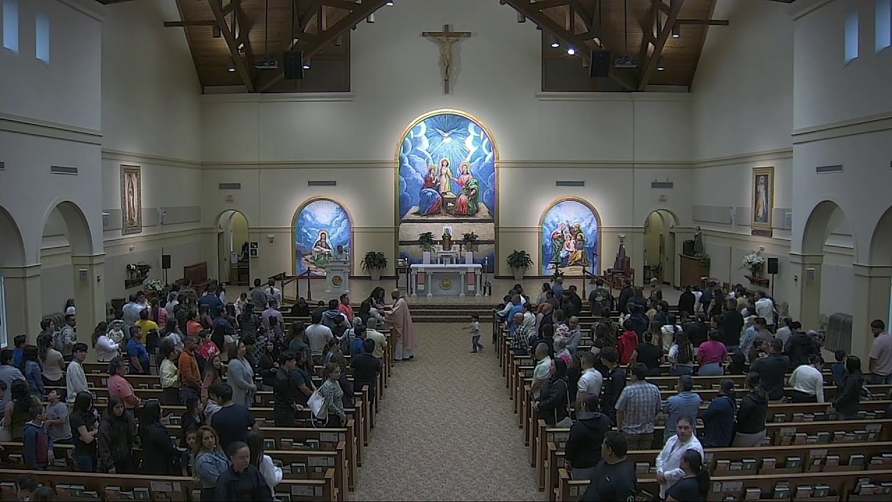 Holy Mass live streamed from St. Ann Catholic Church in Clayton, North Carolina, USA