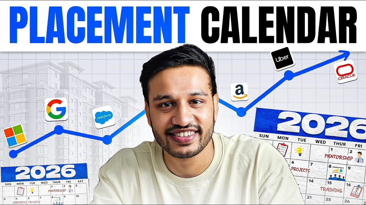 Placement & Internship Calendar 2026 | Is your Resume Ready for Job Market 2026?