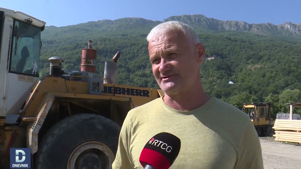 DNEVNIK: Mještani sela Slatina upozoravaju na eksploataciju šljunka na rijeci Tari