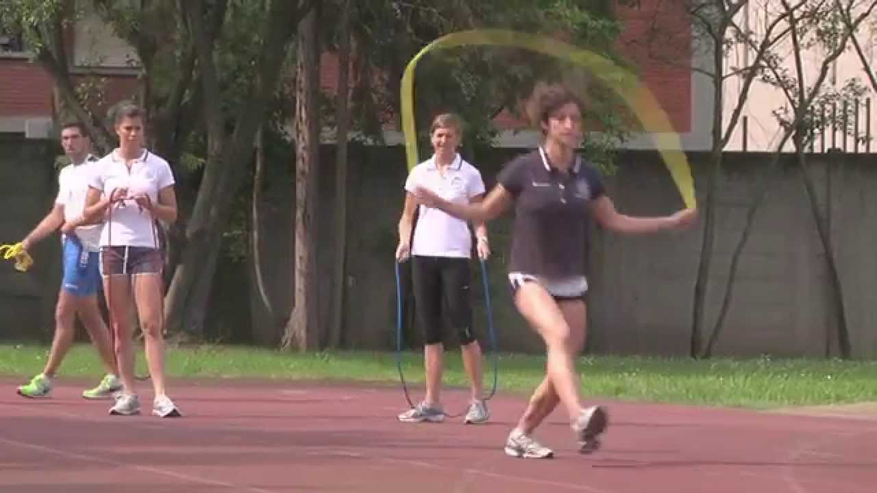 Andature varie con  le funicelle- (Rope Skipping Exercises)