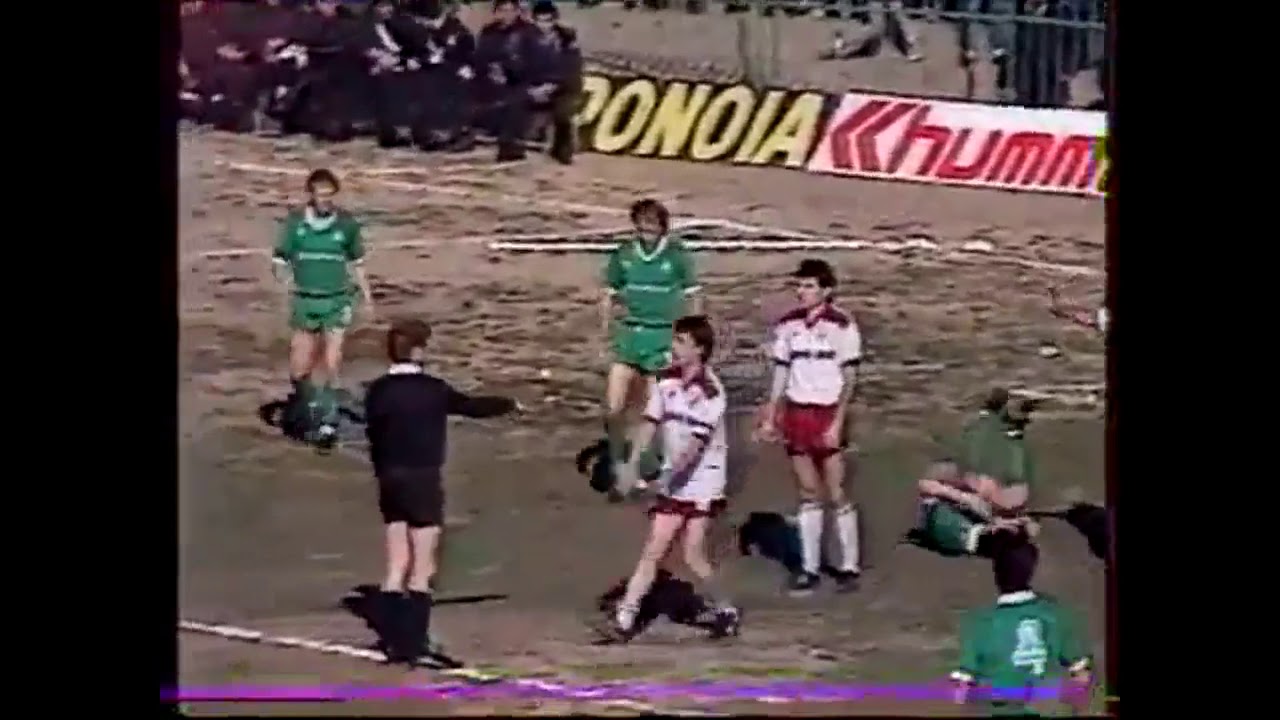 1988-89 : Παναθηναϊκός - ΑΕΛ 4-1