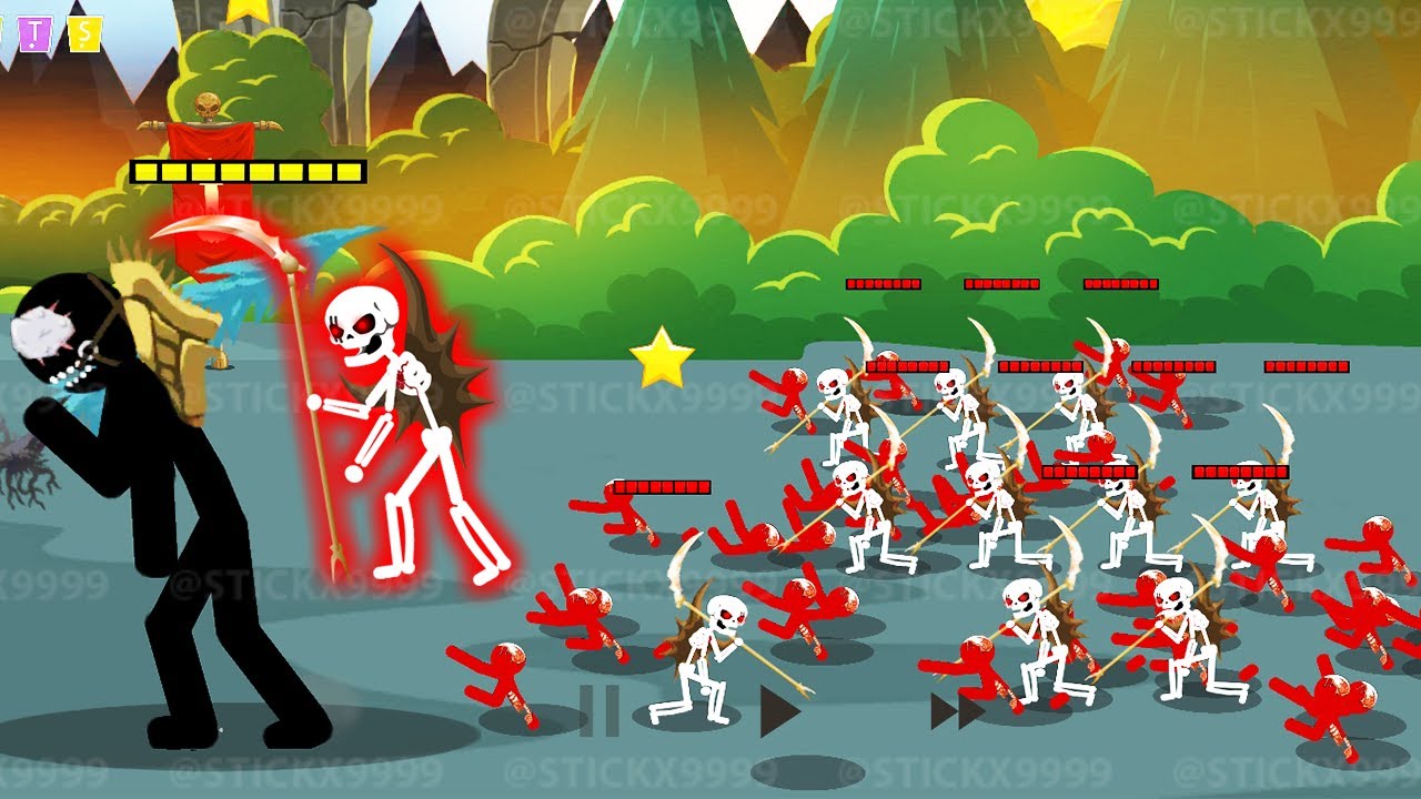 Chaos Unleashed: 7 Armies vs Giantlord Sightless + 10 Marrowkai!⚔️ STICK WAR SAGA HACK 💥 Stickx9999