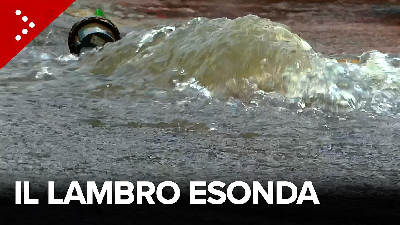 Maltempo, il Lambro esonda di nuovo nella zona sud-est di Milano. Un residente: 