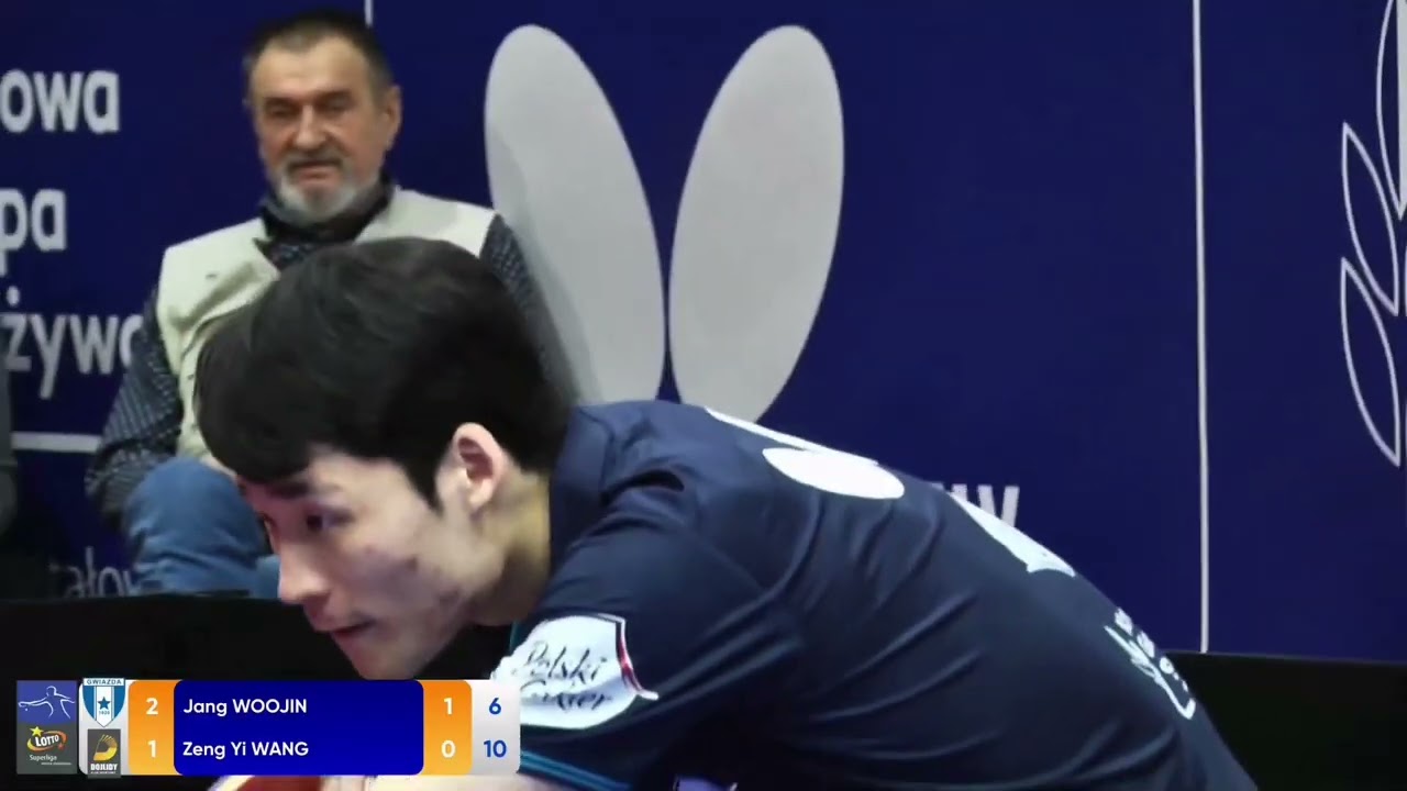 Polish Super league Wang Zengyi VS Jang Woojin