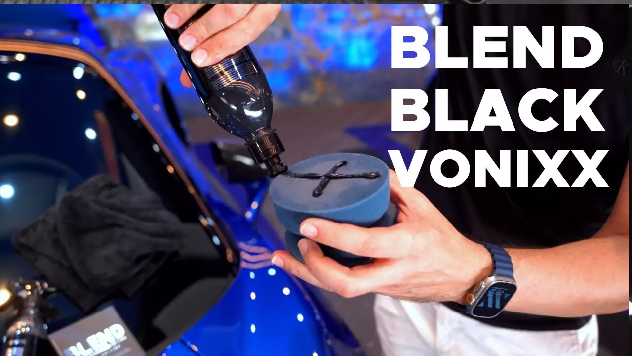 Blend CLEANER WAX BLACK Edition Cera Limpadora 3 em 1 da Vonixx