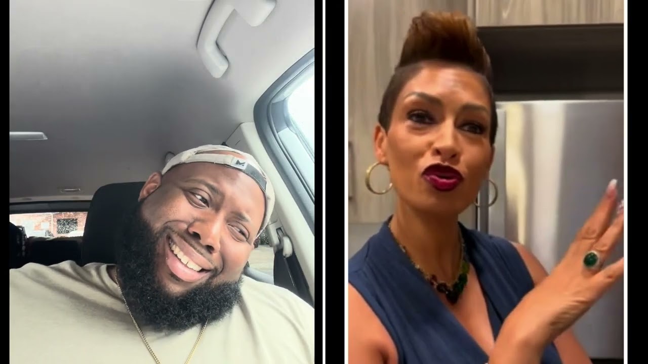 Angelina puts hands on Anthony! (Kountry Wayne) skit review ￼