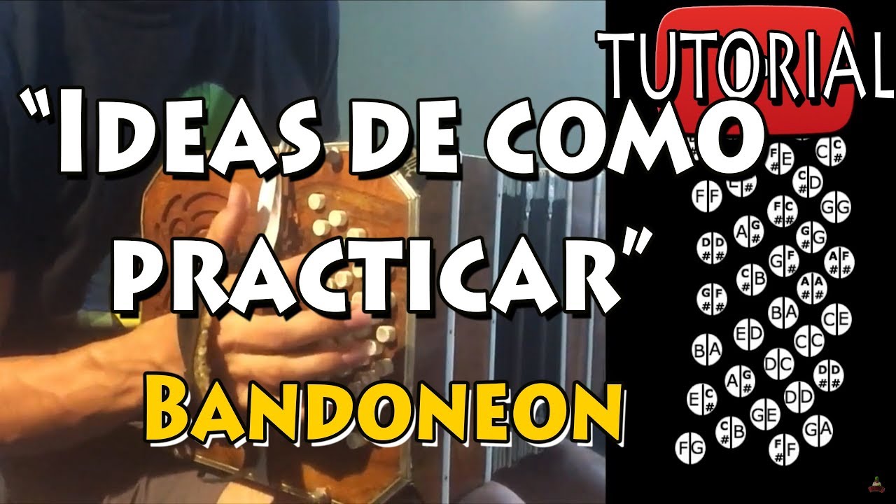 IDEAS de como PRACTICAR BANDONEON - VLOG / HOW TO PRACTICE