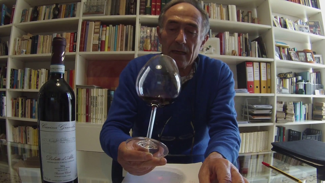 Degustazione del Dolcetto d'Alba DOC 2016 Cascina Gramolere