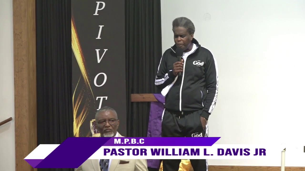 Mount Pleasant Baptist Church Norfolk, VA-Pastor William L. Davis Jr.