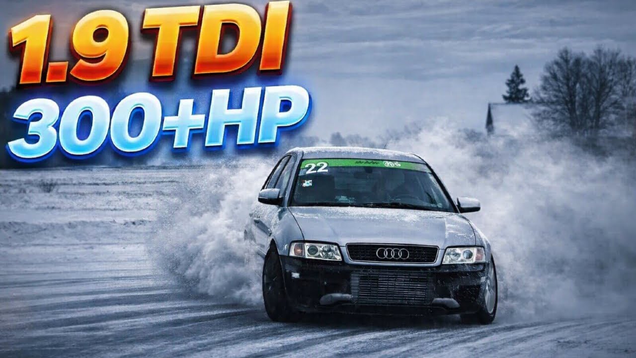 Ziemas prieki ar 1.9TDI │ Ledus Lēdurga