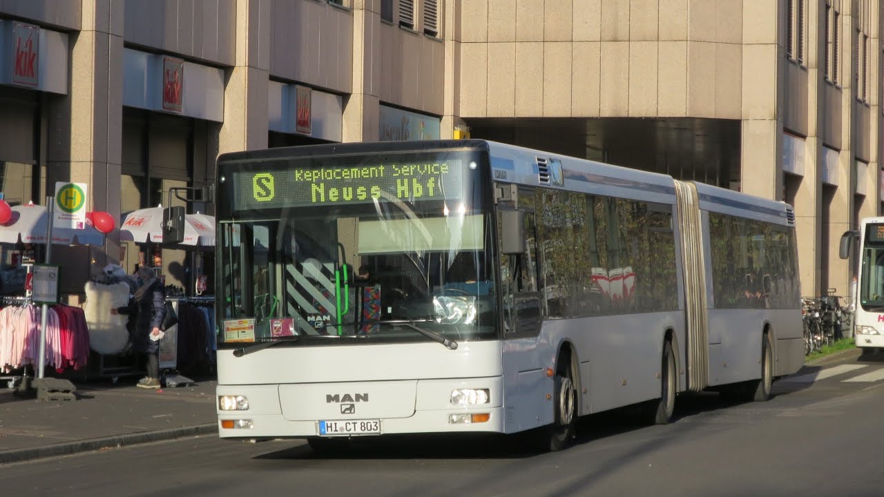 [Sound] Bus MAN NG 313 | HI-CT 803 | City-Tours-Wenzel, Schellerten (Landkreis Hildesheim)