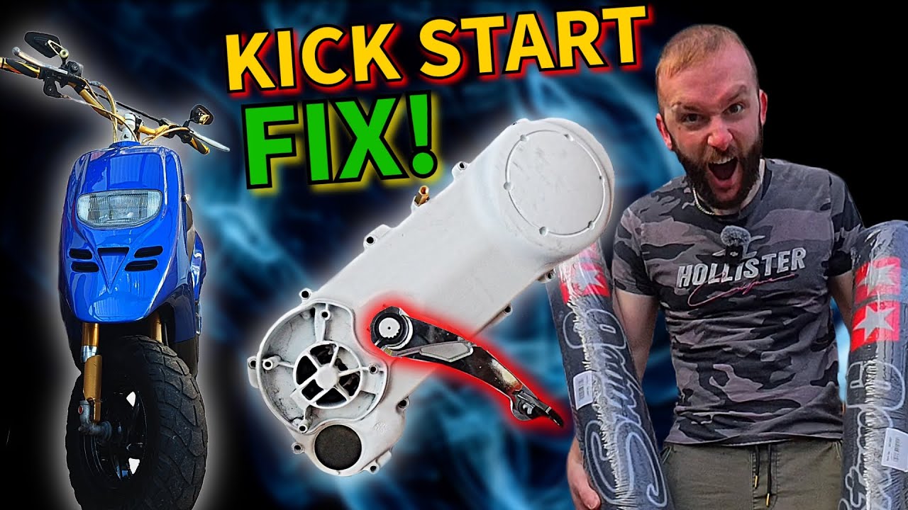Scooter Kickstart Rebuild Gone Wrong? Piaggio Typhoon Fix & Upgrade