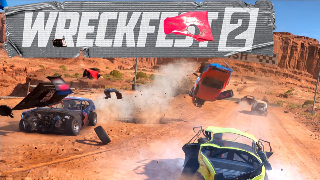 Wreckfest 2 - Crash Compilation #4