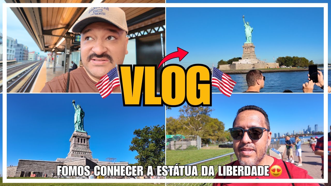 Fomos conhecer a Estátua da Liberdade🗽 | Um sonho realizado em Nova York 😍