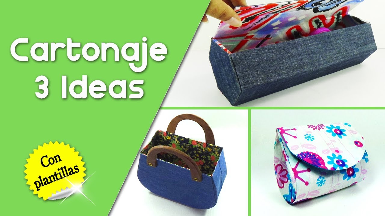 3 Manualidades con Cartonaje y Material Reciclado || Reciclaje || Ecobrisa