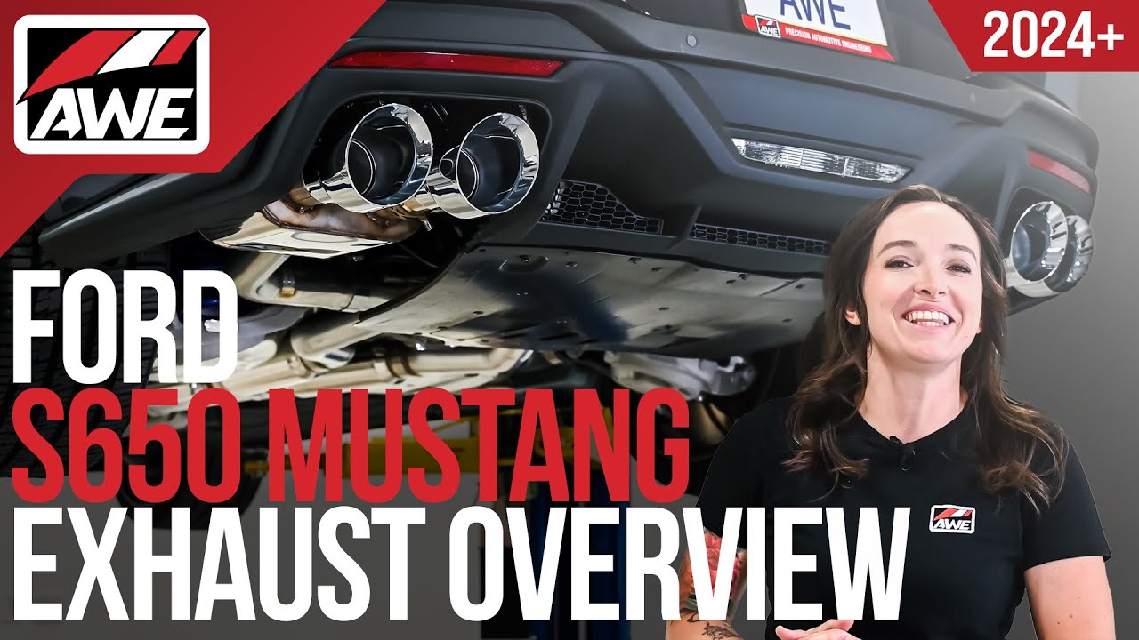 Выхлопные системы Catback AWE для Ford S650 Mustang GT и Dark Horse
