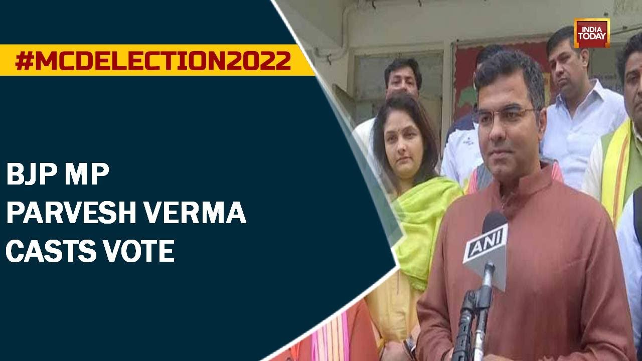 'We're Getting 210 Seats Out Of 250', Says BJP's Parvesh Verma | MCD Polls 2022
