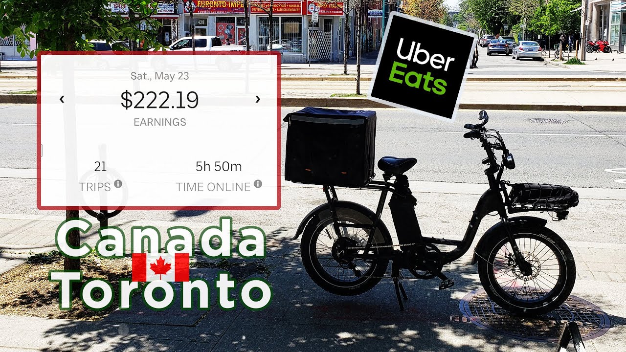 Uber Eats Food Delivery - Toronto May 23, 2020 #WithRadRunner