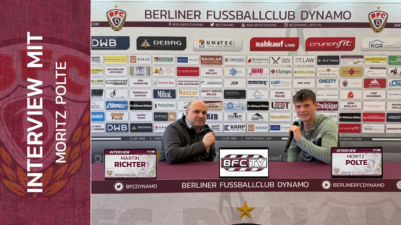 BFC-TV: Moritz Polte über Förderer, Mentoren sowie über seinen größten Fan und Kritiker