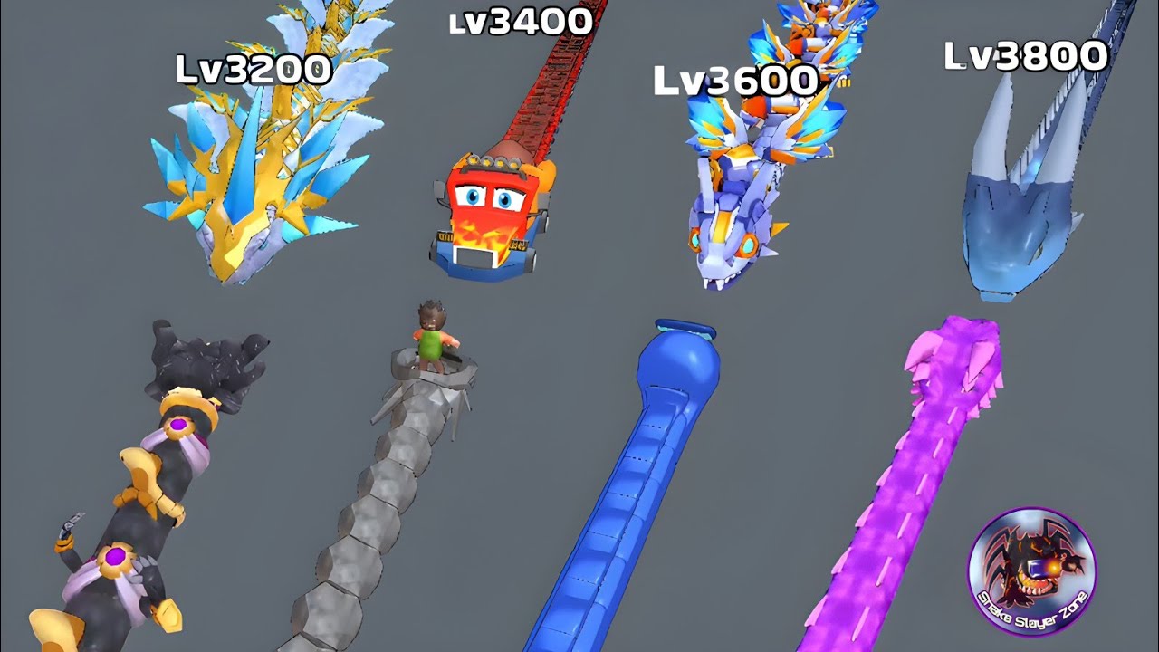 Choosing the STRONGEST Snake in Snake Clash! (LVL 3200 - 3800)​