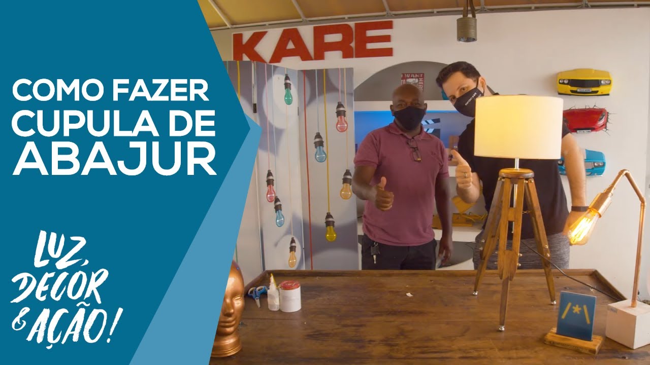 Como fazer Cúpula de Abajur - DIY Fácil