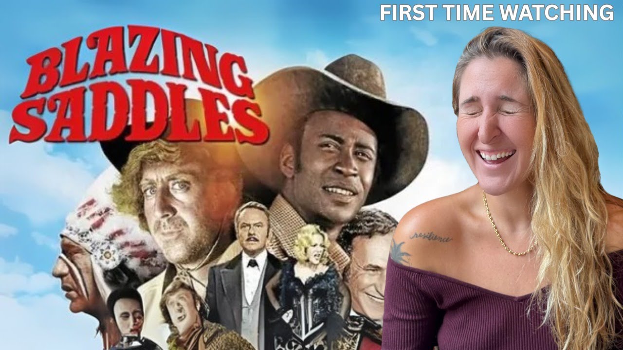 *BLAZING SADDLES* is a total JOKE MACHINE! | First time watching