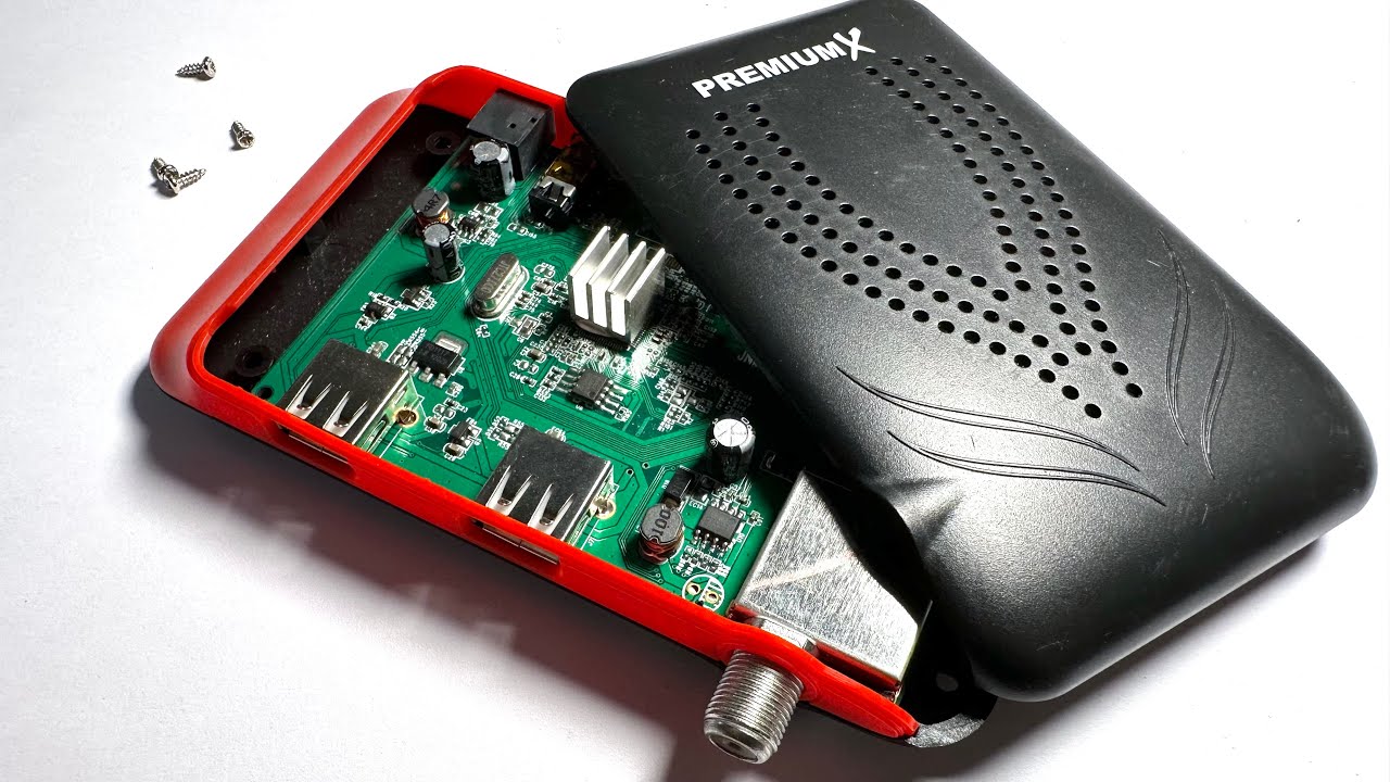 PremiumX Mini HD FTA 220S Digital SAT TV Receiver Teardown