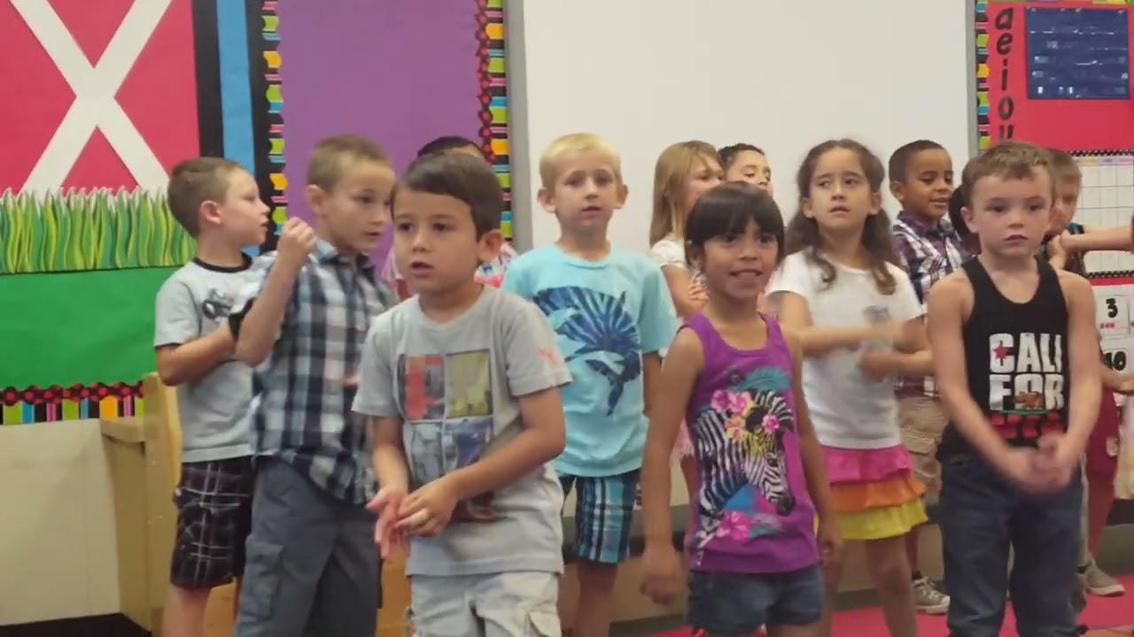 Zac's End of School Year KG Performance June 2016