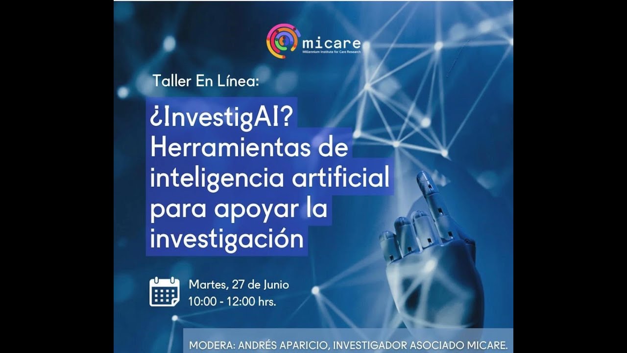 ¿InvestigAI? Herramientas de inteligencia artificial para la investigación, por Andrés Aparicio