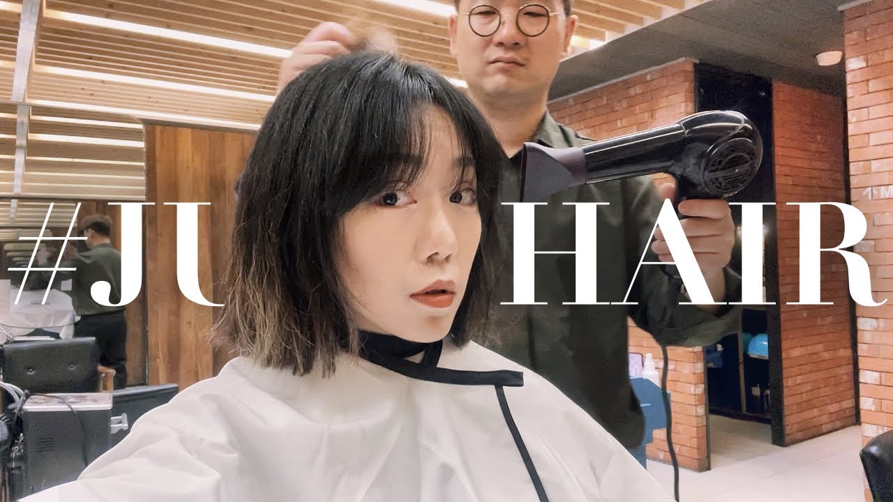 首爾VLOG.4｜明洞JUNO HAIR剪了長鮑伯台幣1000+，洗髮很瞎建議跳過｜韓國首爾 KOREA SEOUL