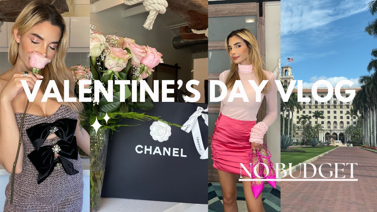 VALENTINE'S DAY SHOPPING AT CHANEL & THE BREAKERS PALM BEACH | CHANEL BAG UNBOXING✨🩷🎀❤️🌹💋👛❣️🍰💕💝 🛍️