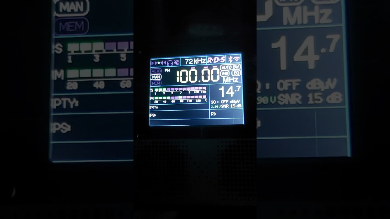 Radio Br 1 Belarus Brest 100 FM dx Poland Łowicz tuner tef6686