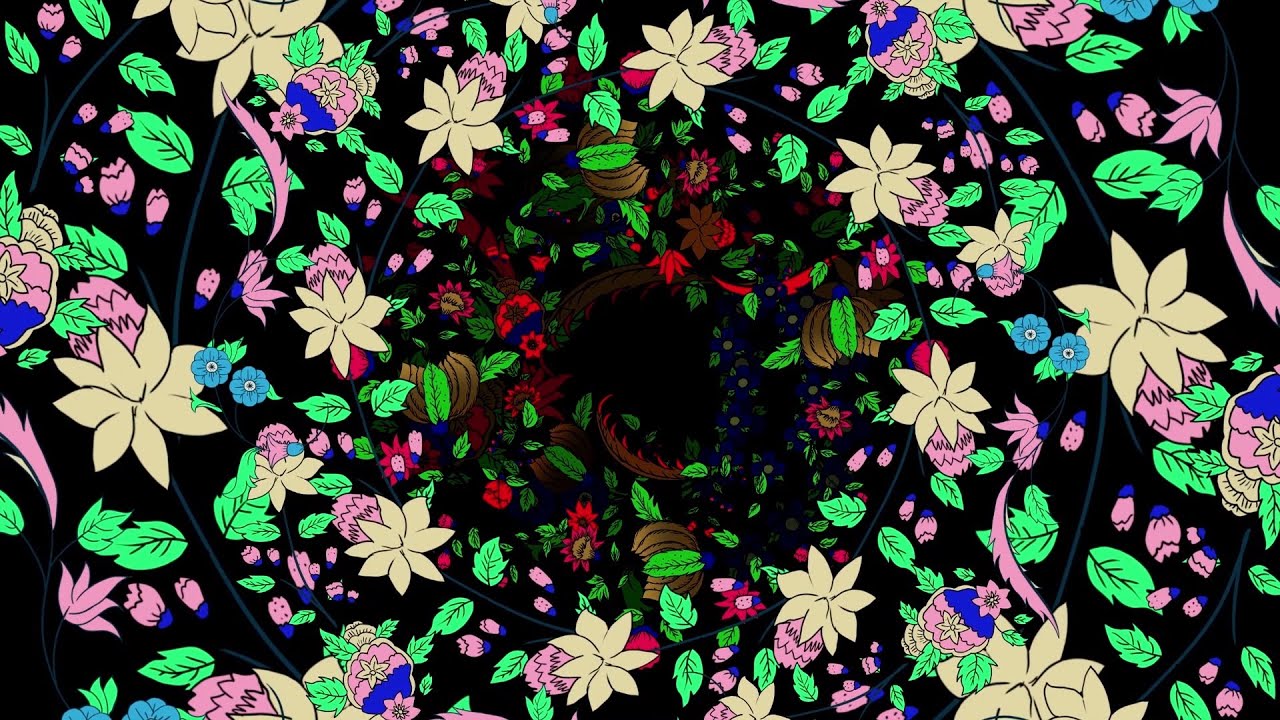 4K Video | Ethnic Flowers 💐 Loop Video | Free Video Background Loops - Copyright Free Backgrounds