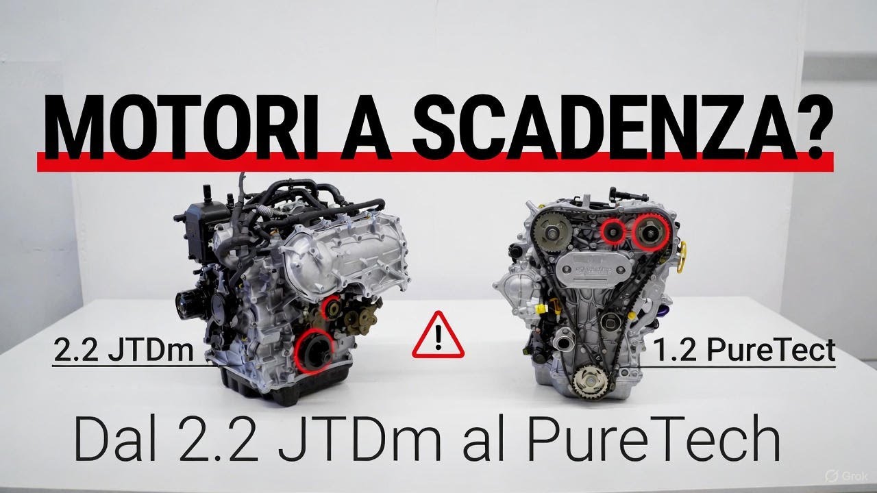 STELLANTIS: MOTORI A SCADENZA? Dal 2.2 JTDm al PureTech 🔧🔥 parte terza, il metodo